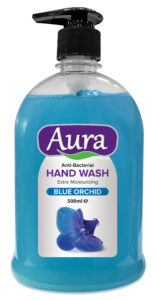 Aura Anti-Bacterial Liquid Handwash Blue Orchid